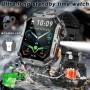 Para HUAWEI linterna LED reloj inteligente al aire libre pantalla HD d