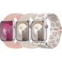 Delidigi 4 Piezas Trenzada Correas Compatibles con Apple Watch 40mm 44mm 46mm 42mm 45mm 41mm 38mm 49mm, Correa de Reemplazo