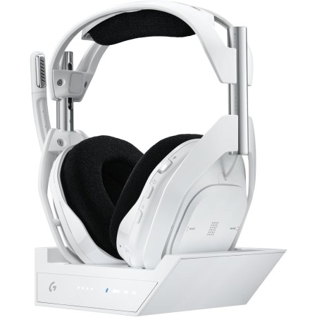 Logitech G Astro A50 LIGHTSPEED para gaming Auriculares inalámbricos + estación base (Gen 5), PRO-G GRAPHENE, cambio entre 3