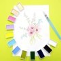 Nuevo juego de pigmento/pintura de acuarela sólida profesional Kuretak