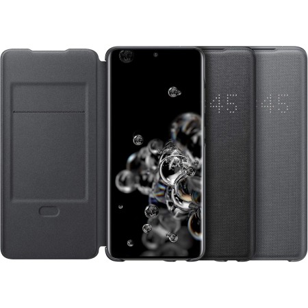 Samsung - Funda LED View para Galaxy S20 Ultra, negro
