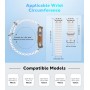 Astorgos Correas Ocean Compatible con Apple Watch Ultra2/Ultra 49mm,S10 46mm,9/8/7 45mm,SE2/SE/6/5/4 44mm,3/2/1 42mm,Correa de