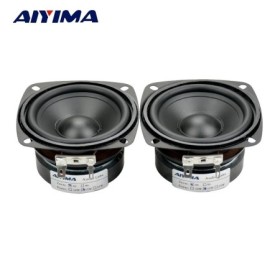AIYIMA 2 uds altavoces portátiles de Audio 3 pulgadas 4 8 Ohm 15W alta