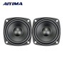AIYIMA 2 uds altavoces portátiles de Audio 3 pulgadas 4 8 Ohm 15W alta