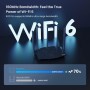 Tenda AC6 Router Inalámbrico Inteligente de Doble Banda (AC1200, 4 Puertos Megabit, WiFi Inteligente, Ahorro de Energía, 4x 5dBi