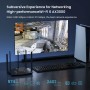 Tenda AC6 Router Inalámbrico Inteligente de Doble Banda (AC1200, 4 Puertos Megabit, WiFi Inteligente, Ahorro de Energía, 4x 5dBi