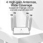 Enrutador de alta calidad de 1800Mbps openwrt vpn de doble banda gigab