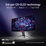 ASUS ROG Swift OLED PG32UCDM - Monitor Gaming 4K QD-OLED de 32 Pulgadas, 240 Hz, 0,03 ms (GTG), G-Sync, disipador térmico