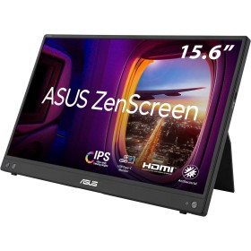 ASUS ZenScreen MB16AHV Monitor portátil, 15,6 Pulgadas, Full HD, IPS, HDMI, USB Type-C, Filtro de luz Azul, Superficie