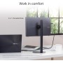 ASUS ZenScreen MB16AHV Monitor portátil, 15,6 Pulgadas, Full HD, IPS, HDMI, USB Type-C, Filtro de luz Azul, Superficie