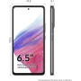 SAMSUNG A536B/DS Galaxy A53 5G, Dual, 128GB 6GB RAM, Awesome Black (Reacondicionado)