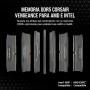 CORSAIR VENGEANCE DDR5 32GB (2x16GB) DDR5 6000MHz CL36 AMD EXPO Intel XMP iCUE Memoria de Ordenador Compatible - Gris