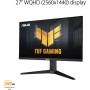 ASUS Monitor de juegos TUF Gaming VG27AQML1A 27" (QHD (2560x1440), overclock de hasta 260Hz (240Hz nativo), ELMB Sync, FreeSync