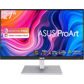 ASUS ProArt PA279CV - Monitor profesional de 27" de 4K UHD (3840x2160, IPS, 100% sRGB, 100% Rec. 709, Precisión cromática Delta