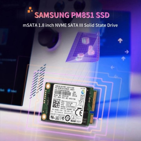 SAMSUNG PM851 SSD unidad interna de estado sólido mSATA SSD interno 12