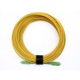 Elfcam® - 5m Fibra óptica Cable SC/APC a SC/APC Monomodo Simplex 9/125, Compatible con Orange, Movistar, Vodafone y Jazztel, 5