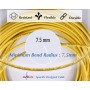 Elfcam® - 5m Fibra óptica Cable SC/APC a SC/APC Monomodo Simplex 9/125, Compatible con Orange, Movistar, Vodafone y Jazztel, 5