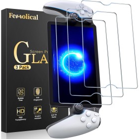 Fenolical 3 protectores de pantalla compatibles con PS5 PlayStation Portal, protector de pantalla para PS5 PlayStation Portal