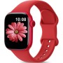 AMSKY Correa Deportiva Compatible para Correas Apple Watch 40mm 38mm 41mm 42mm 44mm 45mm 46mm 49mm Mujer Hombre, Silicona