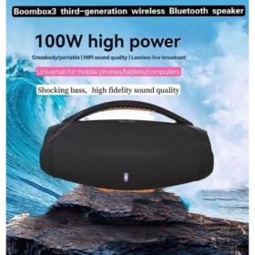 Caixa De som-altoparadores Bluetooth De alta potencia, Subwoofer portá