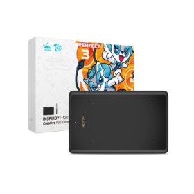 HUION H420X Tableta de Dibujo Gráfico Portátil 4.17x2.6 Pulgadas Table
