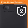 WD 4TB Elements, Disco duro externo portátil, USB 3.0, Negro