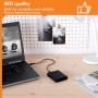 WD 4TB Elements, Disco duro externo portátil, USB 3.0, Negro