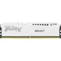 Kingston FURY Beast 32GB 6000MT/s DDR5 CL30 DIMM (Kit de 2) Negro Memoria gamer para Ordenadores de sobremesa - KF560C30BBK2-32