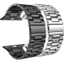 baklon 2 Piezas Compatibles con Correa de Reloj Apple 42/44/45/46/49mm, Correa Deportiva de Dcero Inoxidable de Repuesto