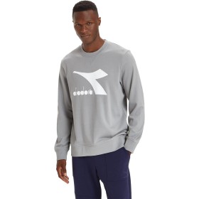 Diadora - Vellón Sweatshirt Crew Logo CHROMIA para Hombre