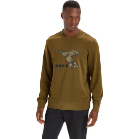 Diadora - Vellón Sweatshirt Crew Logo CHROMIA para Hombre