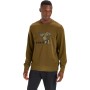 Diadora - Vellón Sweatshirt Crew Logo CHROMIA para Hombre