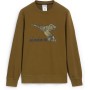 Diadora - Vellón Sweatshirt Crew Logo CHROMIA para Hombre