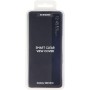 Samsung - Funda Clear View para Galaxy S20 Ultra, Negro - 6.9 pulgadas