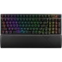 ASUS ROG Azoth - Teclado Mecanico Gaming 75%, Cubierta Metálica, Switch ROG NX Red lubricados, ABS, Kit de Lubricado, IR, BT y