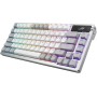ASUS ROG Azoth - Teclado Mecanico Gaming 75%, Cubierta Metálica, Switch ROG NX Red lubricados, ABS, Kit de Lubricado, IR, BT y