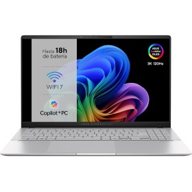 ASUS Vivobook S 15 OLED S5507QA-MA012W Copilot+ PC - Ordenador Portátil 15.6" Wide Quad HD+ 120Hz (Qualcomm Snapdragon