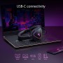 ASUS ROG Delta S USB-C gaming headset (wired, AI noise canceling, RGB lighting, compatible with PC, Nintendo Switch and Sony