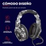 Trust Gaming Cascos PS4 y PS5 Auriculares de Gaming GXT 488 Forze-B, Licencia Oficial para Playstation, Micrófono Plegable,