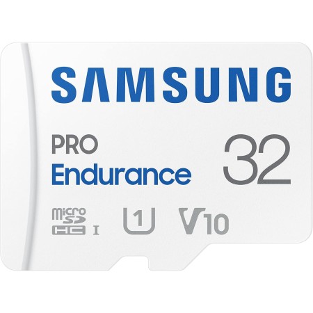 Samsung Pro Endurance - Tarjeta de Memoria de monitoreo de vídeo microSDXC UHS-I U3 de 128 GB con Adaptador (MB-MJ128KA)