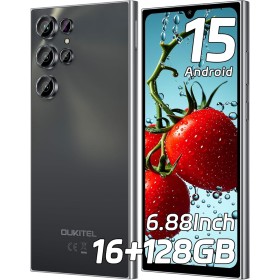 OUKITEL C61 Telefonos Moviles Libres Android 15, 6.88" HD+ 90Hz Telefono Movil, 16GB(4+12)+128GB/1TB Smartphone, Batería