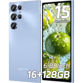 OUKITEL C61 Telefonos Moviles Libres Android 15, 16GB(4+12)+128GB/1TB Smartphone, 6.88" HD+ 90Hz Telefono Movil, Batería 5150mAh