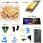 OUKITEL C61 Telefonos Moviles Libres Android 15, 16GB(4+12)+128GB/1TB Smartphone, 6.88" HD+ 90Hz Telefono Movil, Batería 5150mAh