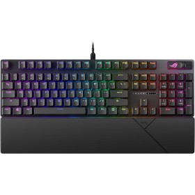 ASUS ROG Strix Scope II - Teclado gaming de tamaño completo, espuma amortiguadora, interruptores ROG NX Snow prelubricados,