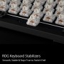 ASUS ROG Strix Scope II - Teclado gaming de tamaño completo, espuma amortiguadora, interruptores ROG NX Snow prelubricados,