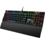 ASUS ROG Strix Scope II - Teclado gaming de tamaño completo, espuma amortiguadora, interruptores ROG NX Snow prelubricados,