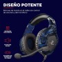 Trust Gaming Cascos PS4 y PS5 Auriculares de Gaming GXT 488 Forze-G, Licencia Oficial para Playstation, Micrófono Plegable,