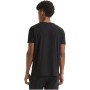 DIADORA Camiseta negra con logotipo de hombre
