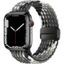 HITZEE Compatible con Correa Apple Watch 49/46/45/44/42/41/40/38mm, Correas Elástica con Cierre Magnético Diseñadas para Apple