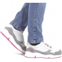 Diadora Utility Chaussures de sécurité Basses Femme AHTENA Text S1PL FO SR ESD - Gris Violet/Rose 39 - Protection Des Pieds